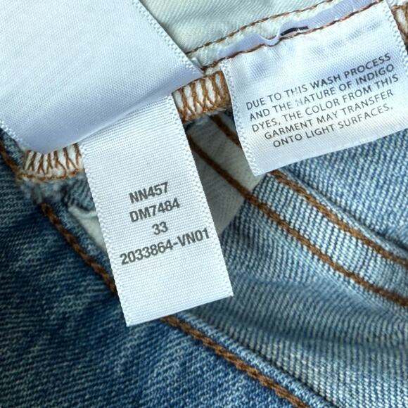 Madewell The '90s Straight Jean Rondell Wash Size 33 - Picture 10 of 12